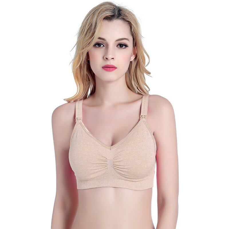 Crisscross Strap Non Wired Nursing Bra