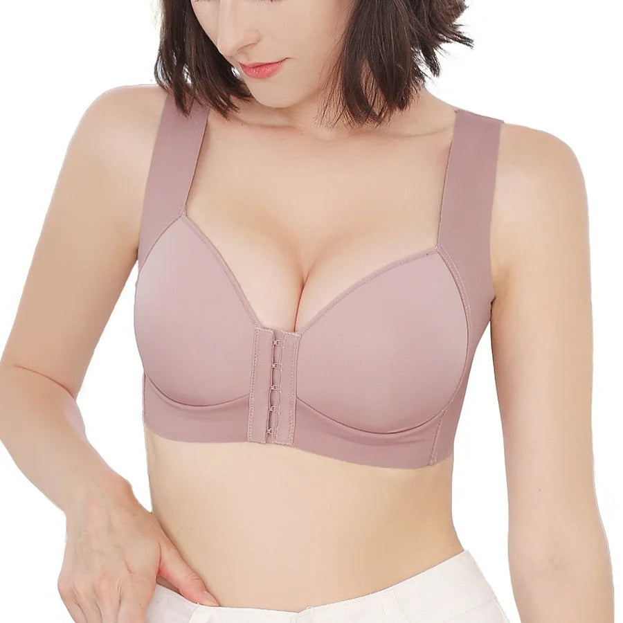 Front Closure Seamless Push Up