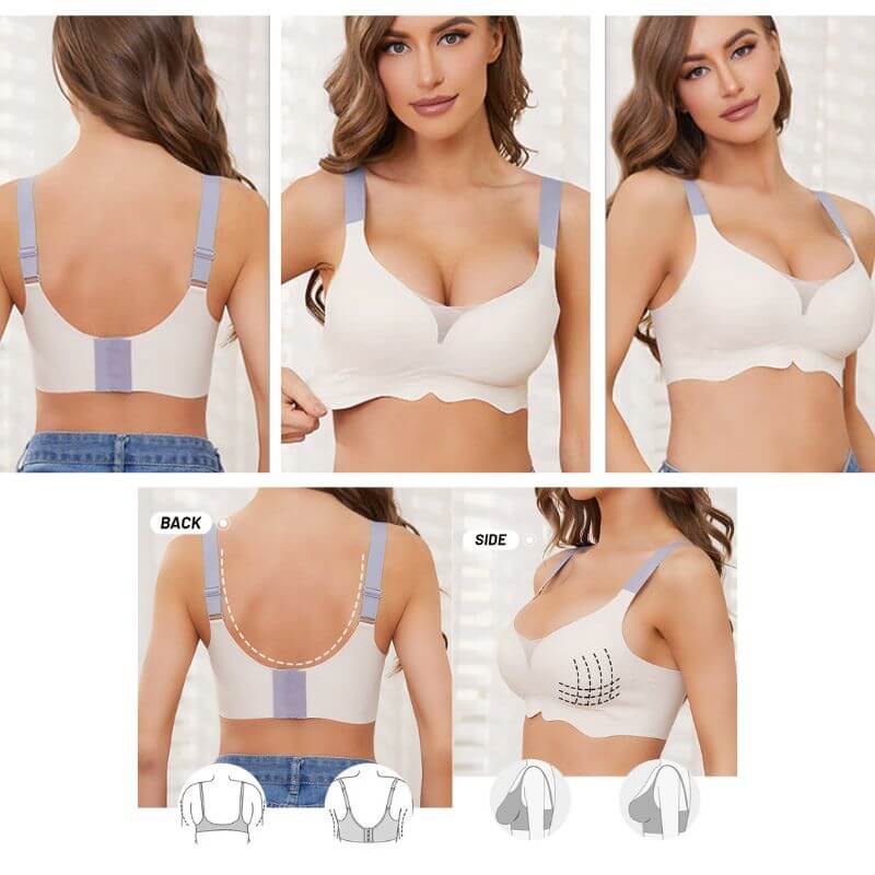 Full Coverage Seamless Comfy Plus Size Bra