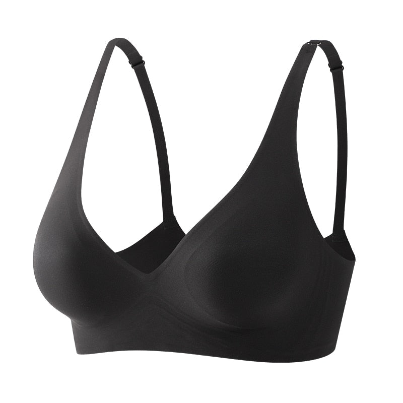 Seamless Comfortable Plunge Bra