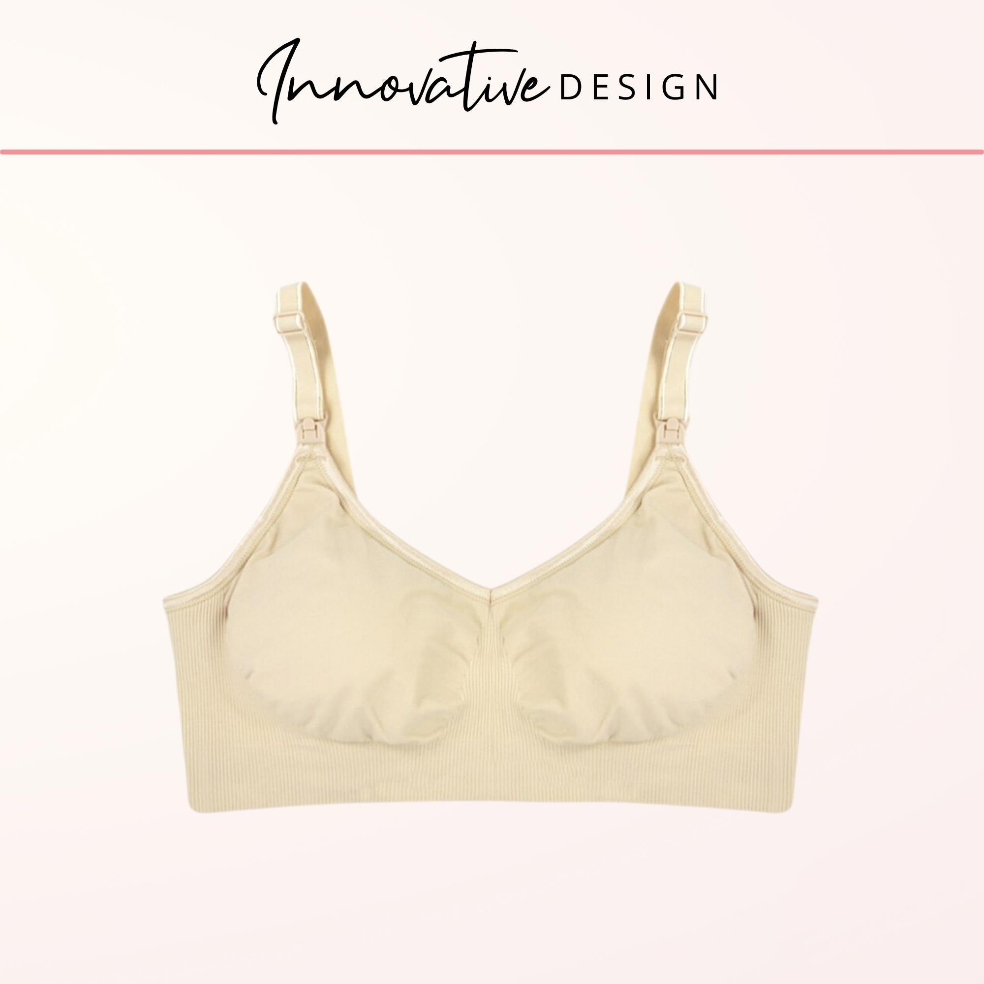 Seamless Nursing Push Up Bra