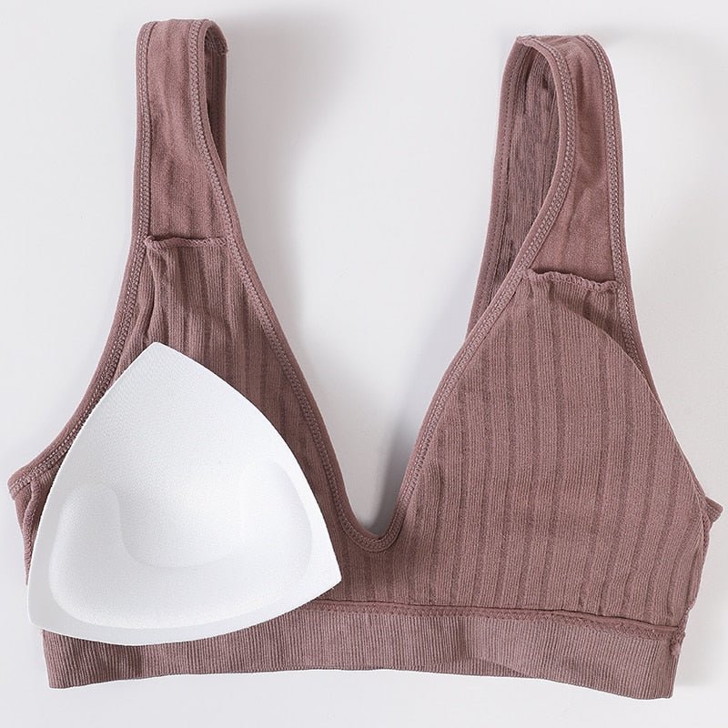 Seamless Plunge Bra