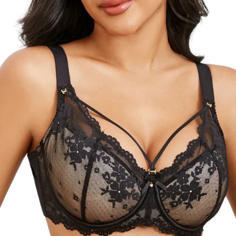 Seamless Underwire Plus Size Comfort Bra