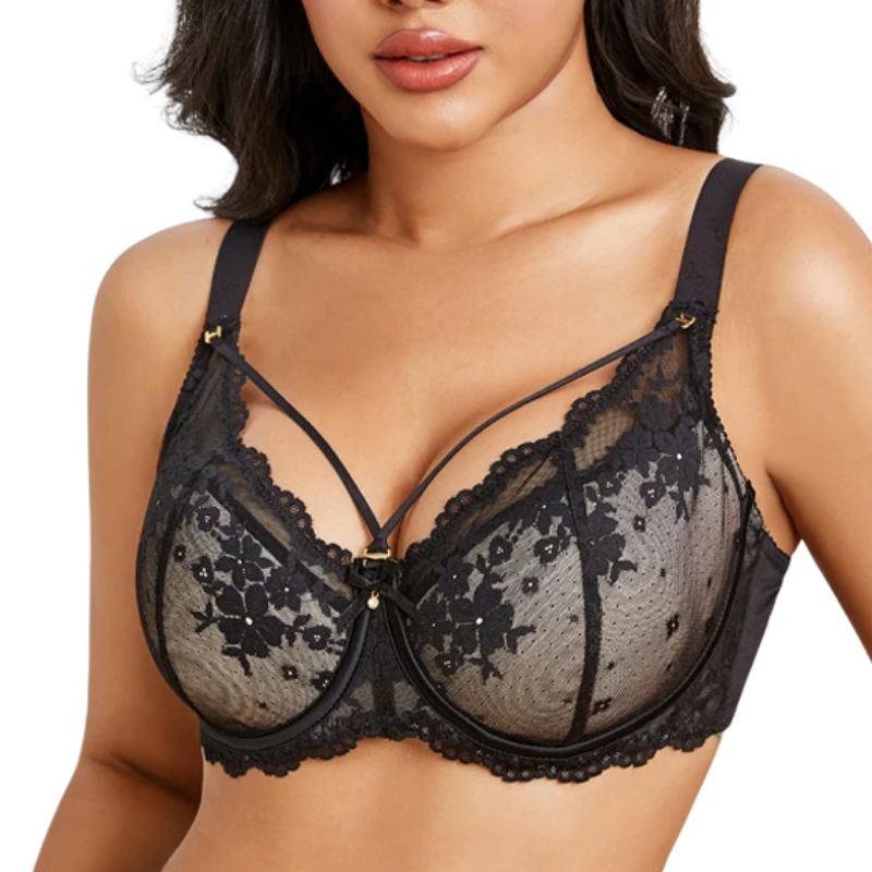 Seamless Underwire Plus Size Comfort Bra