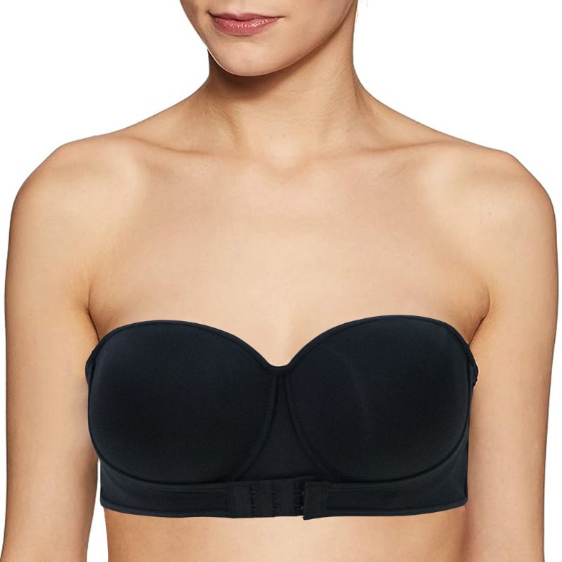 Two-in-One Strapless Front Buckle Bra