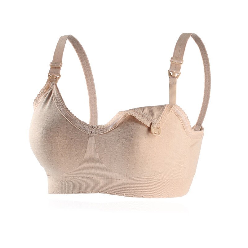 Wireless Push Up Nursing Breathable Bra